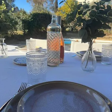 Belle Typique Du Sud Avec Grande Piscine Villa *